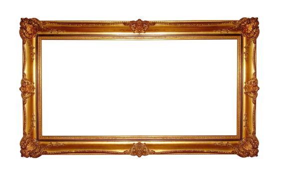 the beautiful golden frame for your pictures