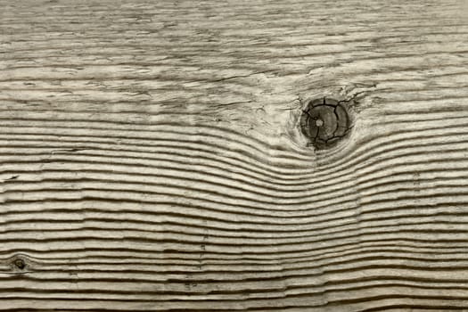 Old cut board with strongly pronounced timber fracture