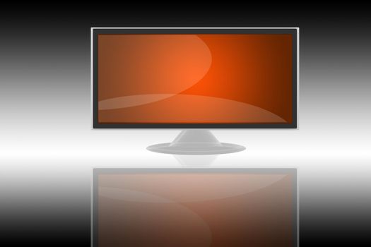 Flat LCD tv Liquid-Crystal Display