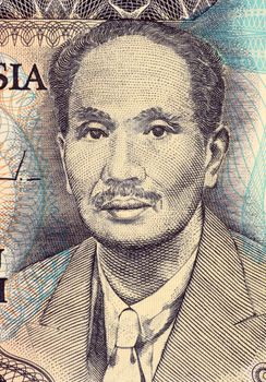 Dr. Soetomo on 1000 Rupiah 1980 Banknote from Indonesia. Indonesian hero