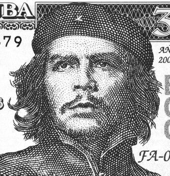 Ernesto Che Guevara on 3 Pesos 2004 Banknote from Cuba. An inspiration for every human being who loves freedom.