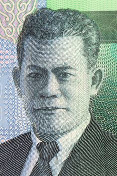 Otto Iskandar Dinata on 20000 Rupiah 2004 Banknote from Indonesia