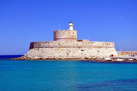 Travel photography: Fort Saint Nicholas, in the island of Rhodes, Greece 

(15th Century)