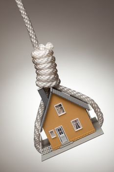 House Tied Up and Hanging in Hangman's Noose.