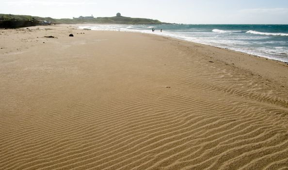 It is a beautiful beach sand shap in Taiwan.