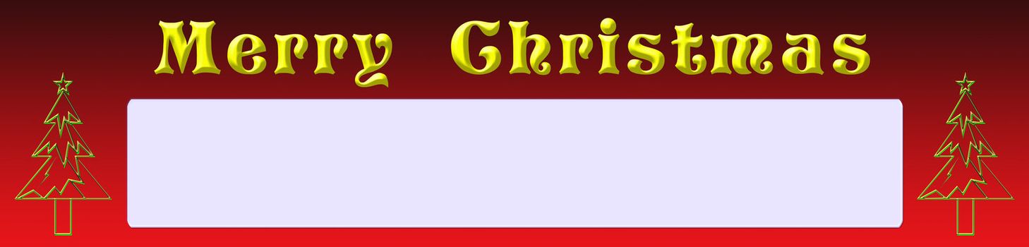 Illustration of Christmas for web banners or graphics
