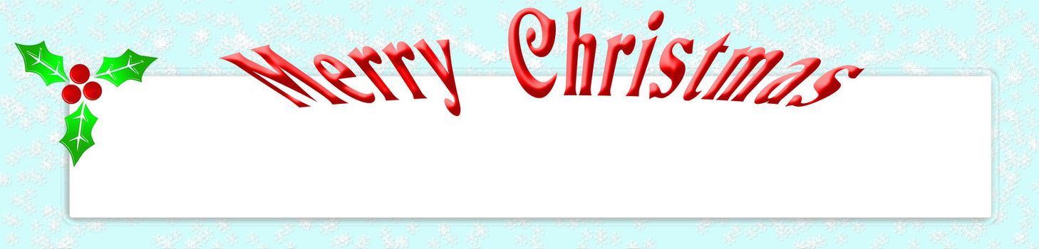 Illustration of Christmas for web banners or graphics
