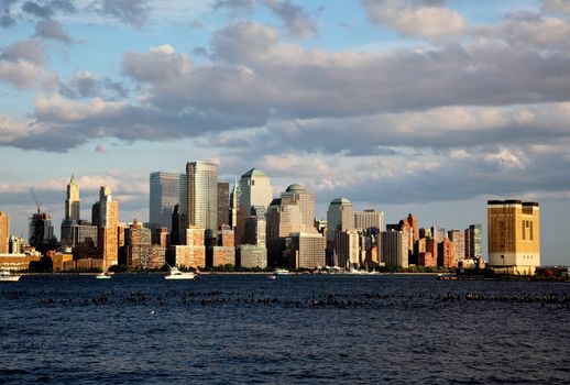 The Lower Manhattan Skyline New York City