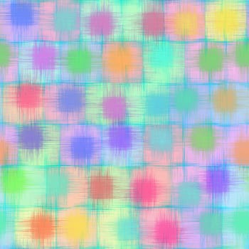 seamless texture of scratched shapes in many soft colors