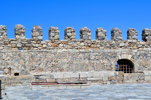 Travel photography: Venetian fortress in the Island of Crete, Greece