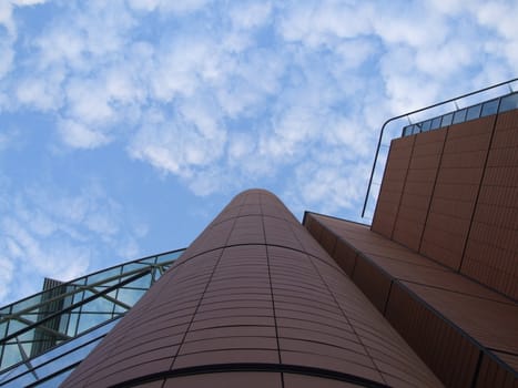 Abstract and Blue Cloudy Sky