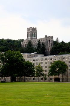The scenery of the Westpoint Academy in New York State