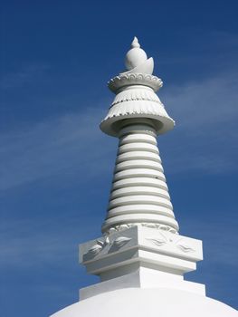          The element of buddhistic temple. Baikal Lake. Eastern Siberia. Russia