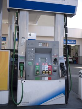 a picture of the gas pump