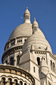 Church of the Sacre Coeur. A symbol of Paris.