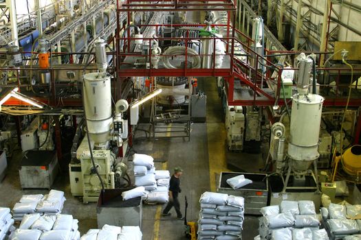 Factory of manufacturing of pipes from within