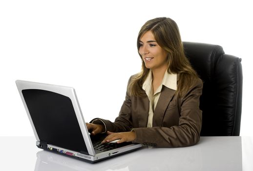 Business woman working in the office