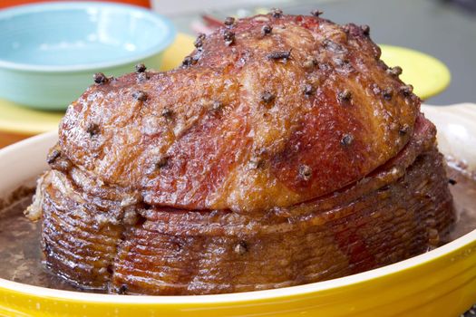 Spiral Cut Cooked Hickory Smoked Ham for the Holidays