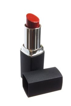 Lipstick is isolated on a white background