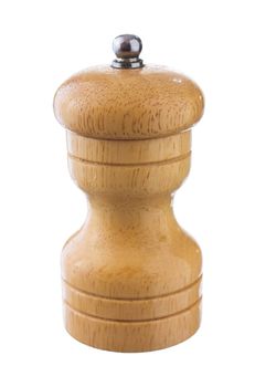 Pepper mill isolated on a white background