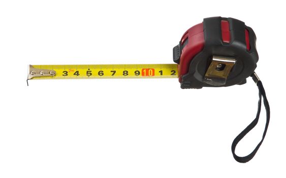 tape measure isolated on white background