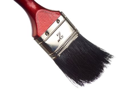 Paint brush isolated on a white background