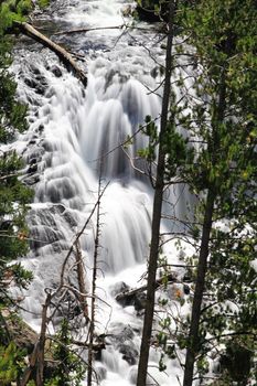 The Kepler Cascades in the Yellowstone National Park