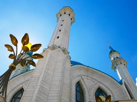 lamp near the Muslim Mosque