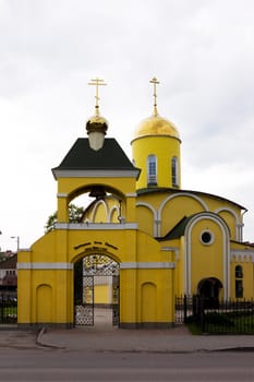 Saint Gerasim's church Boldinsky In Kaliningrad Russia
