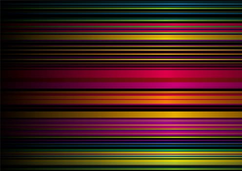 Abstract rainbow background with gradient effect and ribbon effect