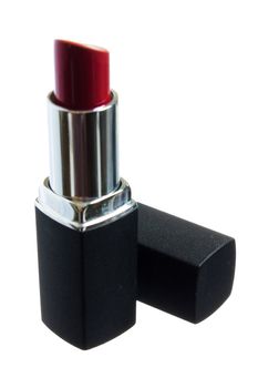 Lipstick is isolated on a white background
