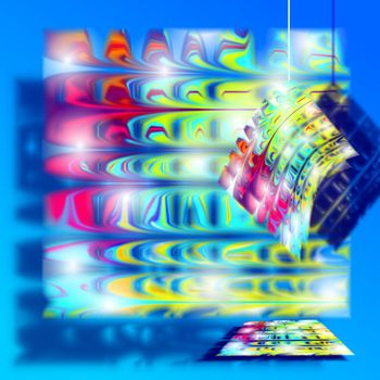 bunter Hintergrund, Grafik
