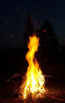 small campfire (Holy Fire)