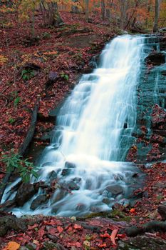 The Douglas Falls in Delaware Water Gap recreation area