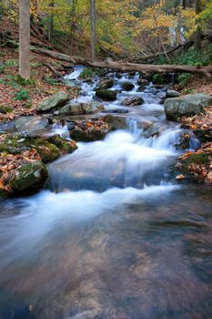 The Douglas Falls in Delaware Water Gap recreation area