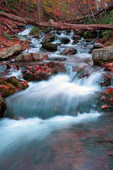 The Douglas Falls in Delaware Water Gap recreation area