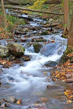 The Douglas Falls in Delaware Water Gap recreation area