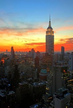 Manhattan skyline, New York City 