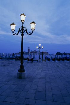 Street Lamp in Venice, Italy