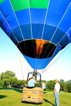 A balloon festival in New Jersey USA