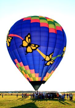 A balloon festival in New Jersey USA