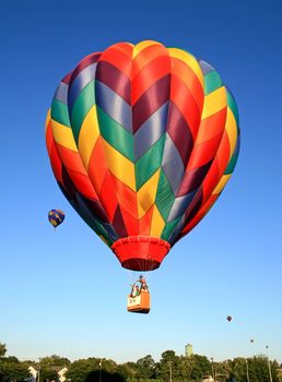 A balloon festival in New Jersey USA