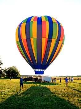 A balloon festival in New Jersey USA