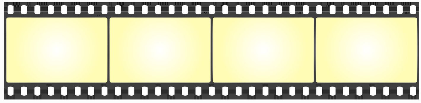 Abstract image of the film strip