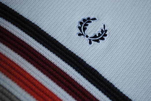A Fred Perry knitted sweater.