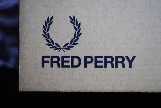A Fred Perry shoe box.