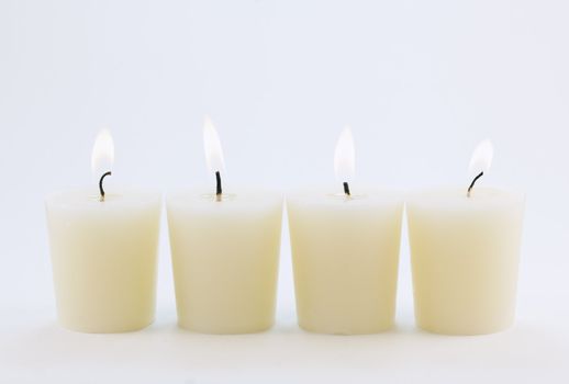 Four White Candles