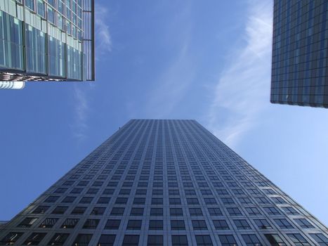 Skyscrapers and Blue Sky