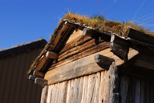 An old fashioned granary.