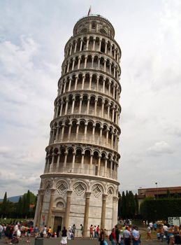 Pisa lean tower in Pisa Italy